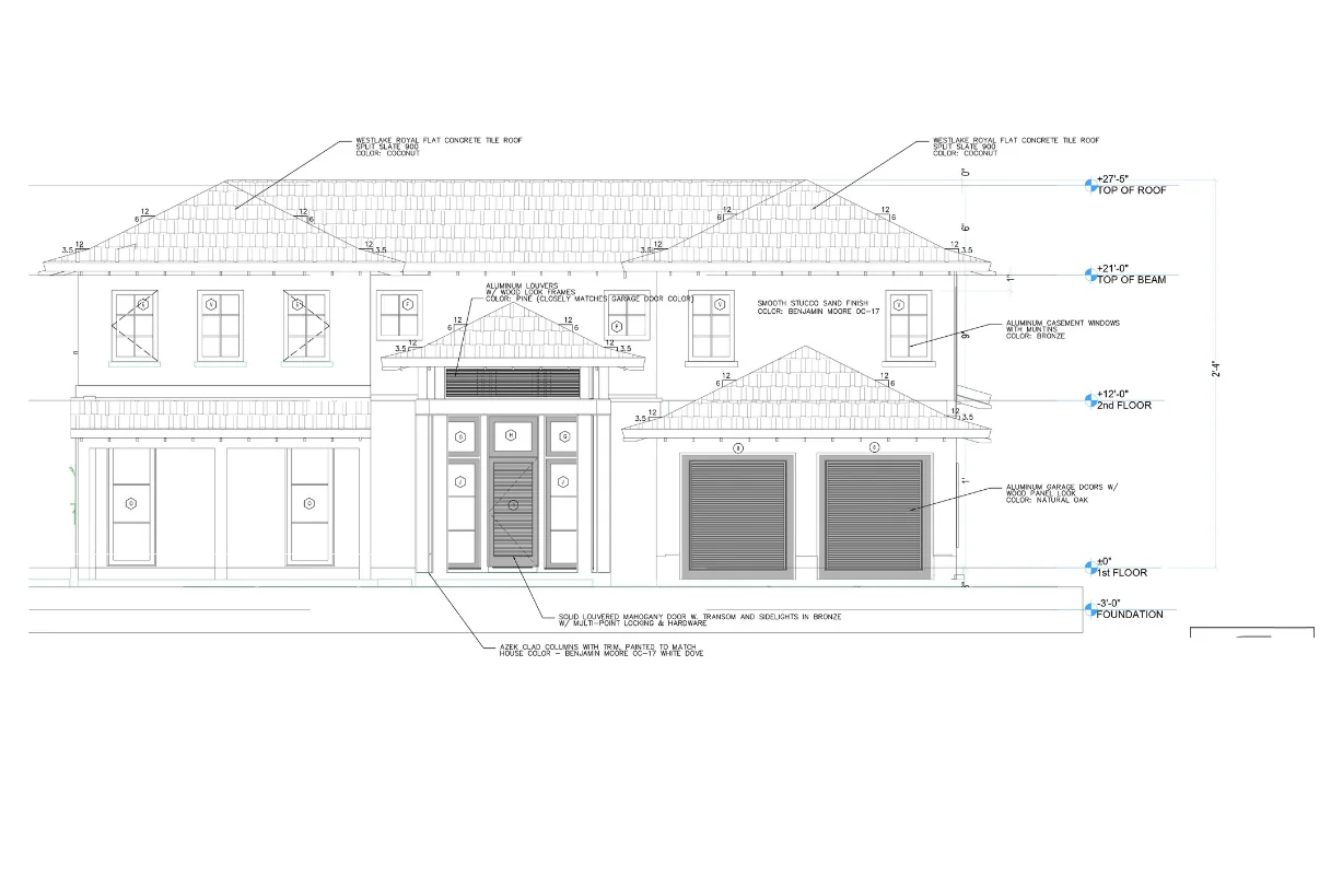 13724 Sand Crane Drive, front elevation