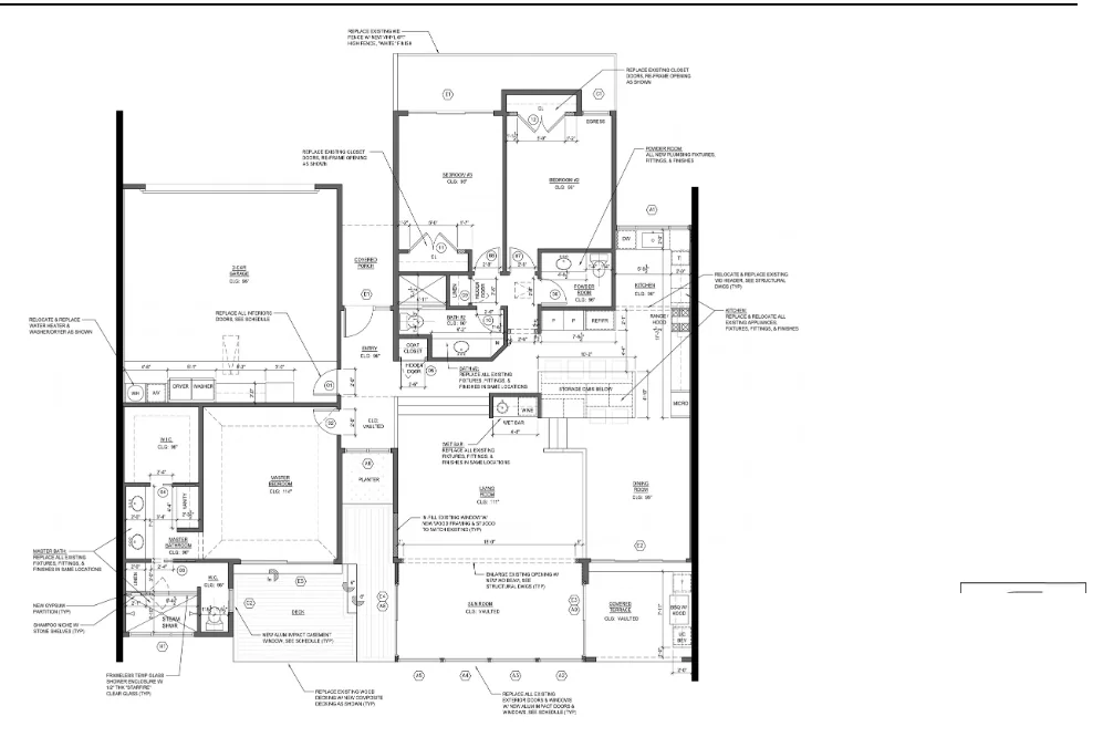 17187 Bay Street, first floor plan