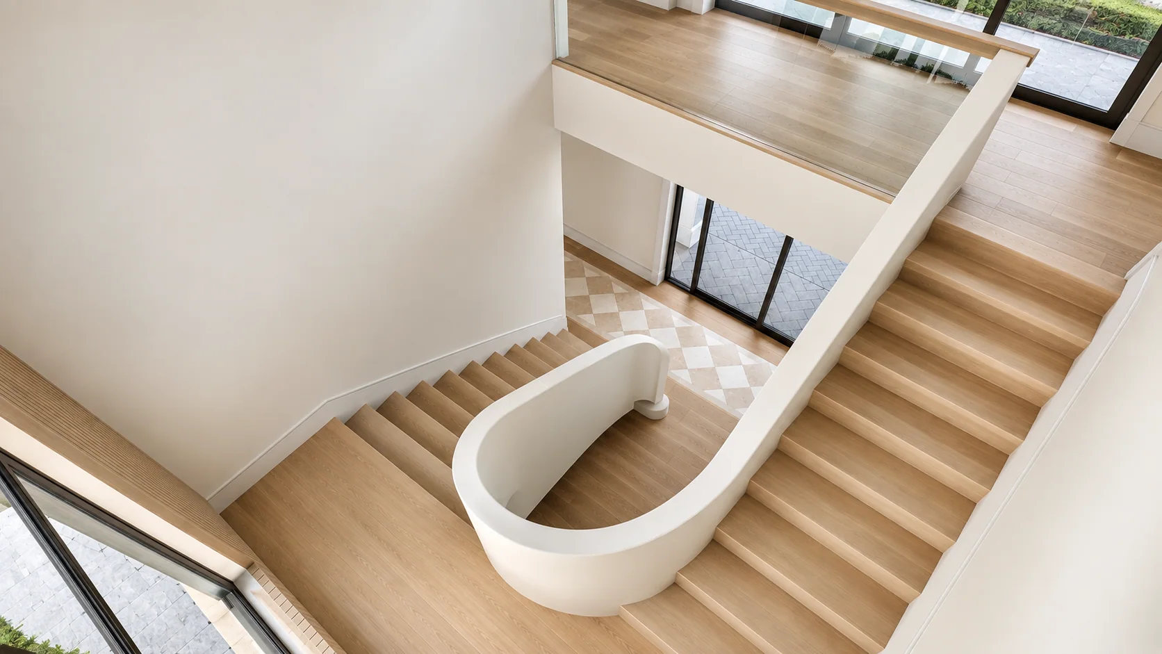 18960 SE Reach Island Lane, stair