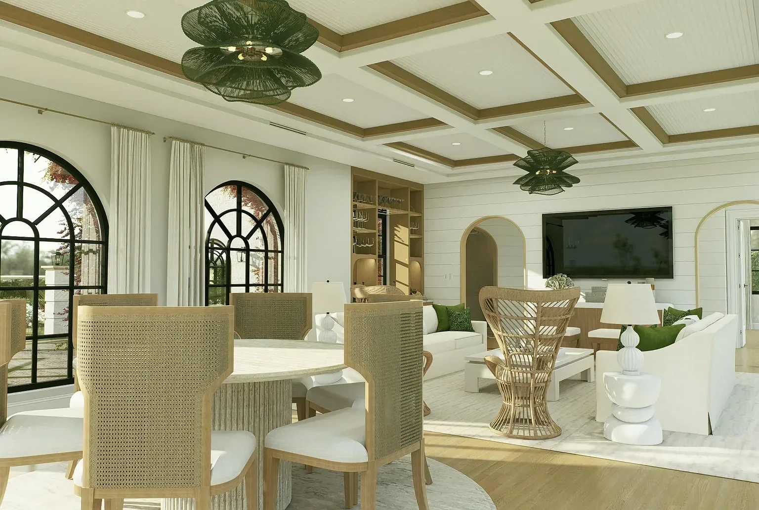 221 Monroe Drive, family room