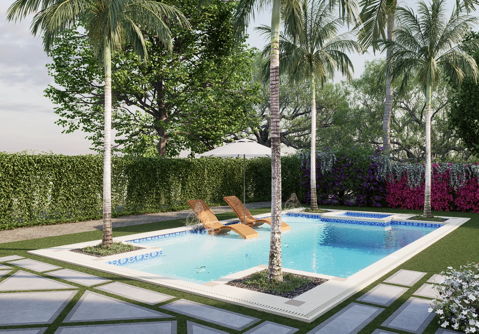221 Monroe Drive, pool
