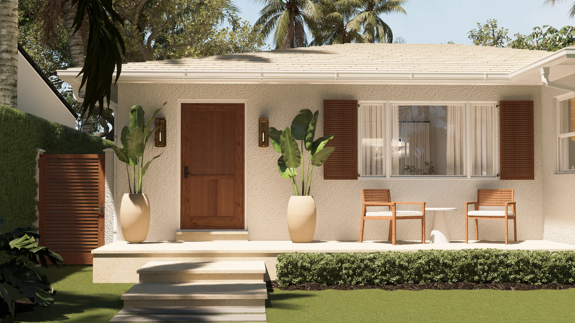 227 Greymon Drive, front porch, rendering