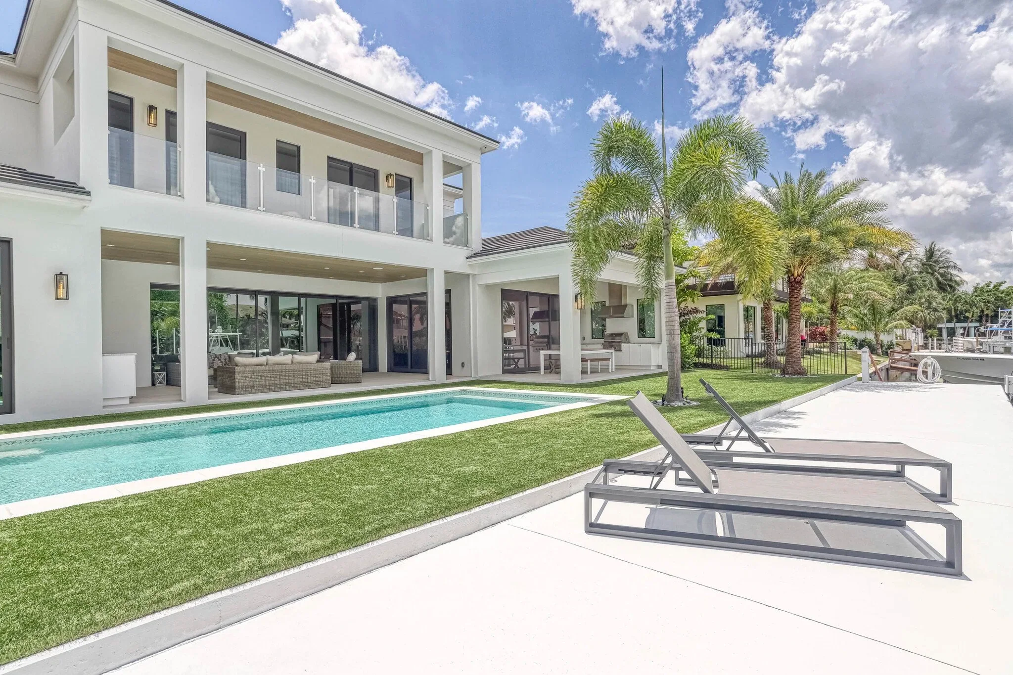 Bay Village, pool terrace
