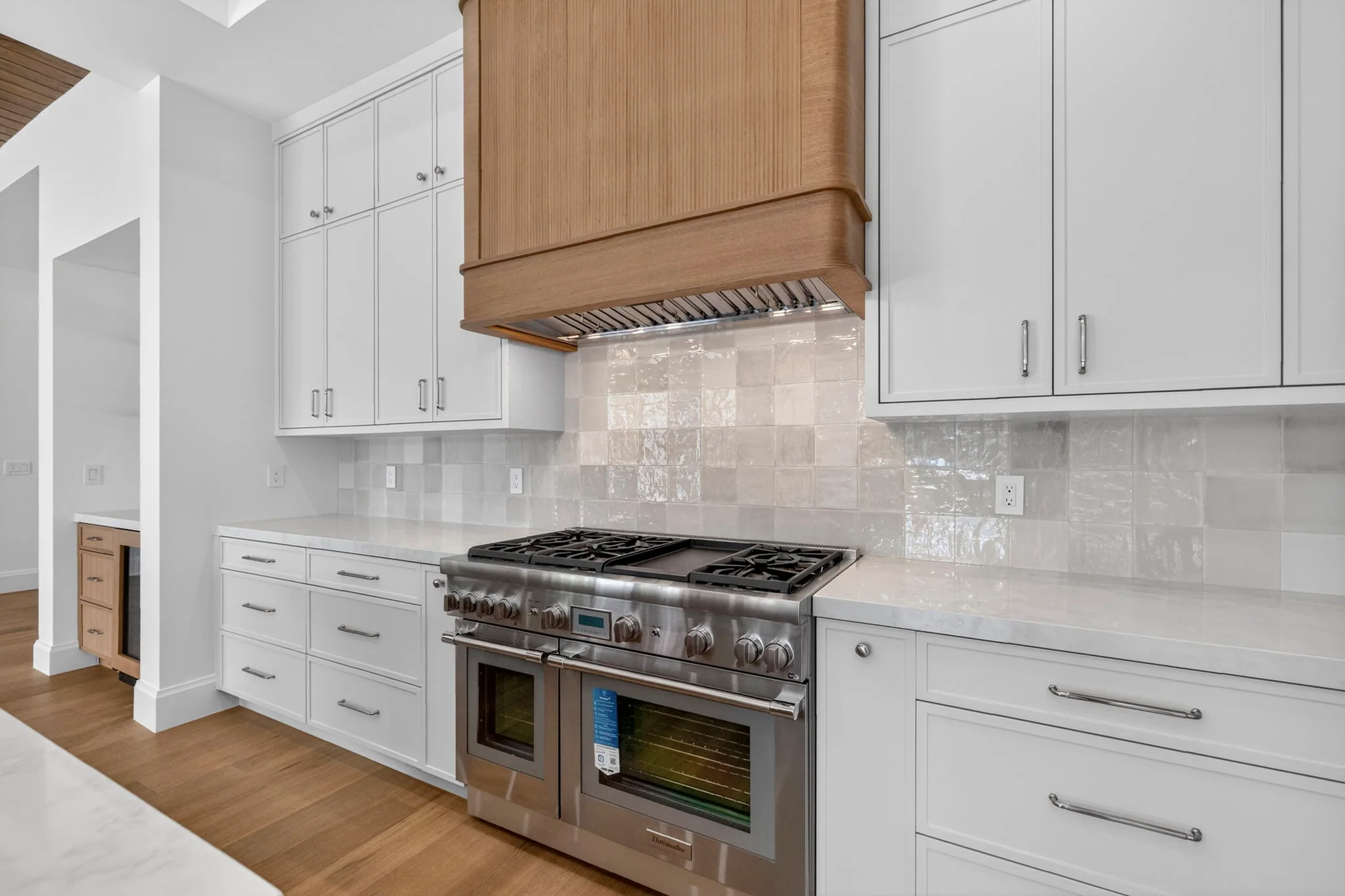 300 Macy Street, range wall