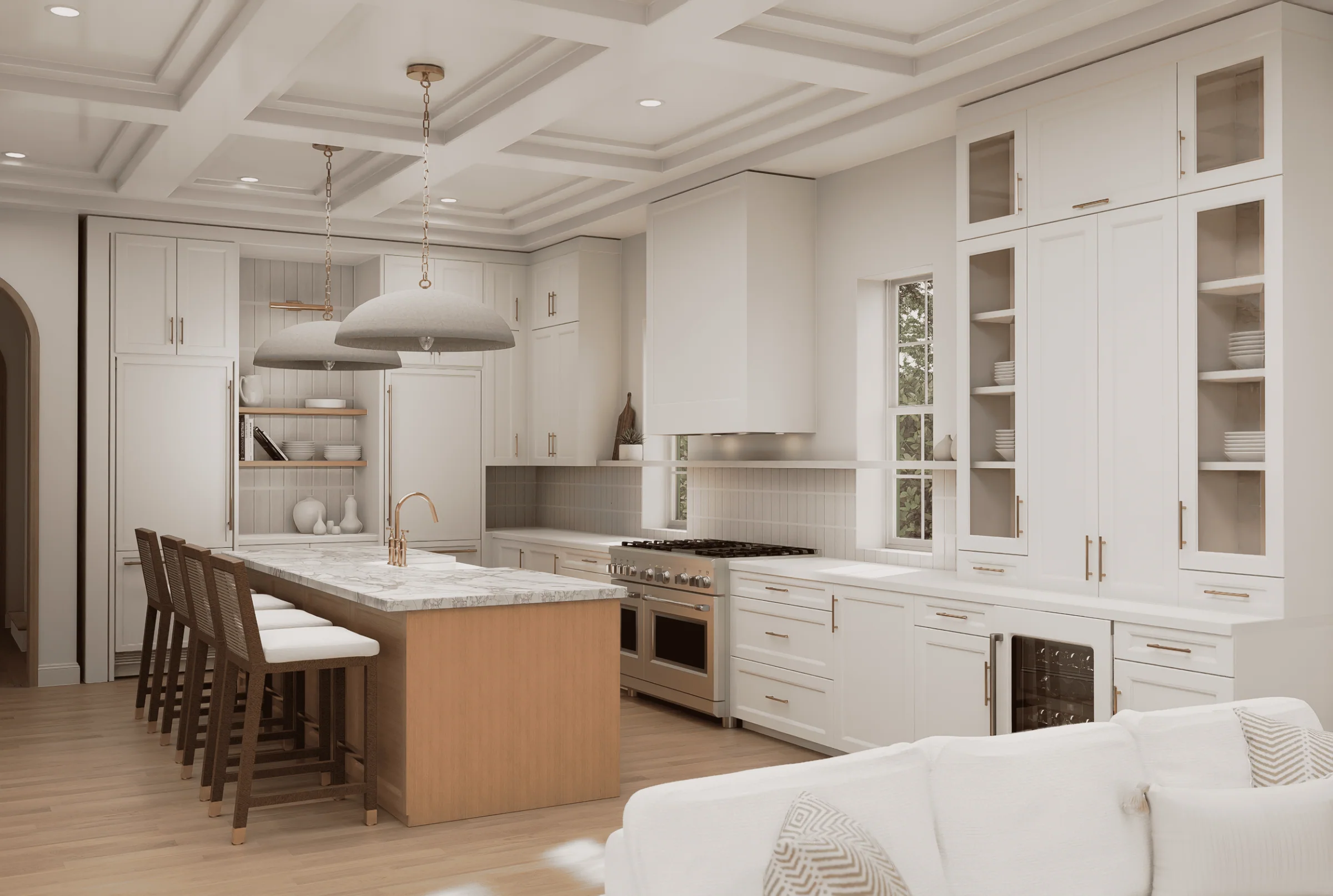 309 Greymon Drive, kitchen, rendering