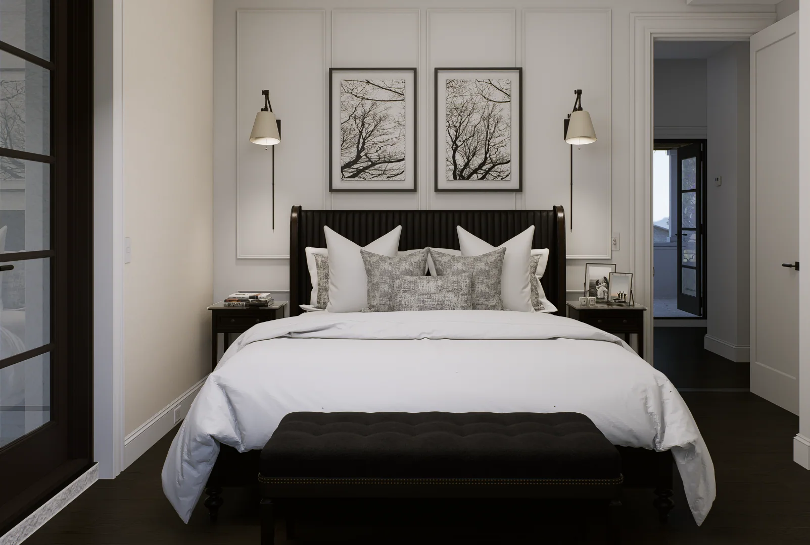 317 Greymon Drive, guest bedroom, rendering